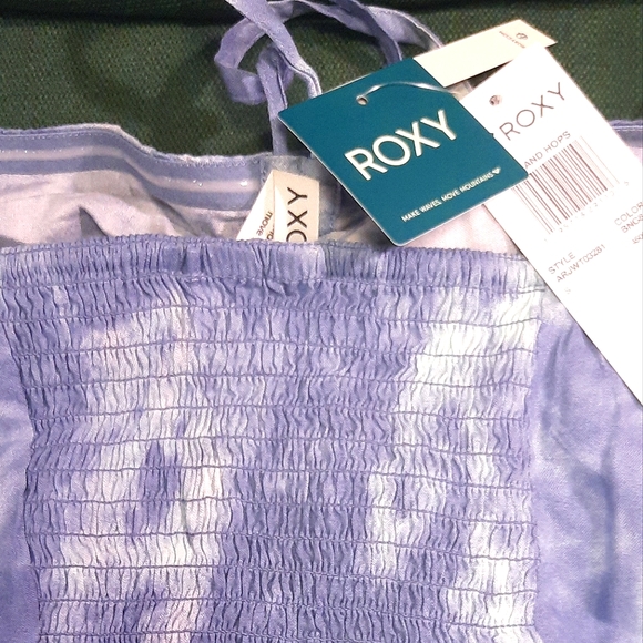 Women's Roxy tye dye stretch halter top! Sz.S - Picture 3 of 5